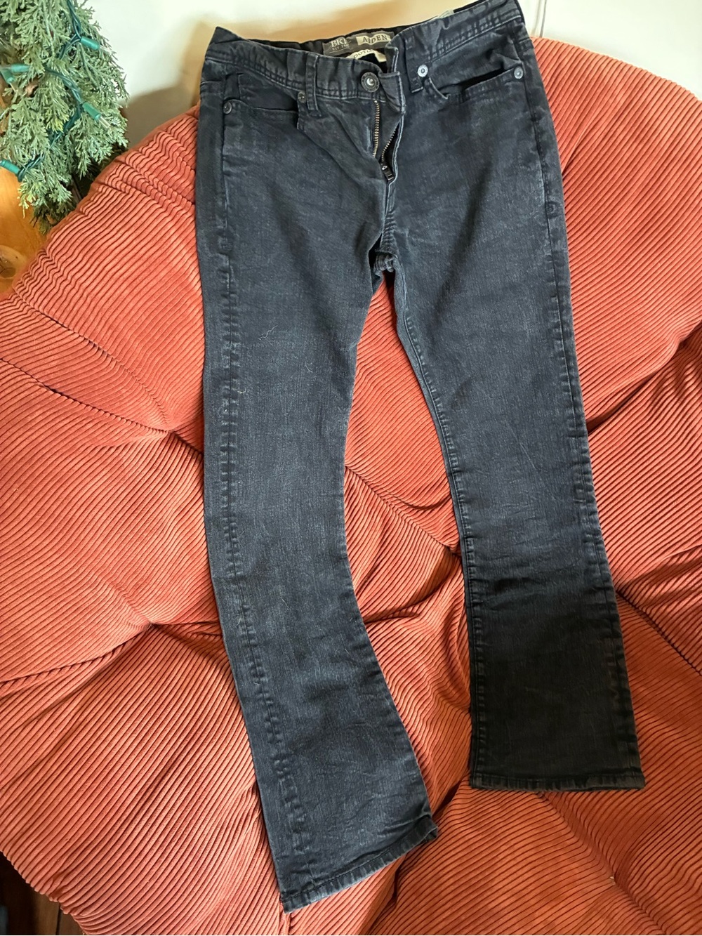 BKE Women's Black Flare Jeans